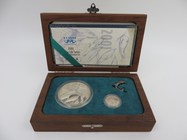 2001 Silver Dolphin Combo Set - Marine Life