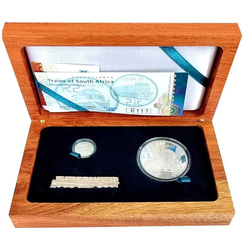 2013 Silver Diesel-Electric Combo Set - Trains of S.A.