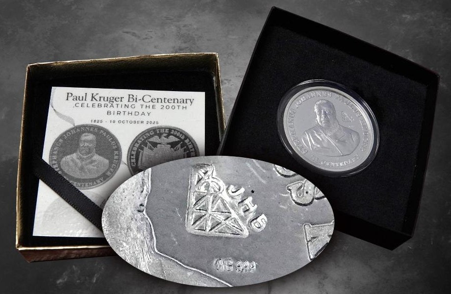 200 Year Paul Kruger Silver 1 Oz Medallion