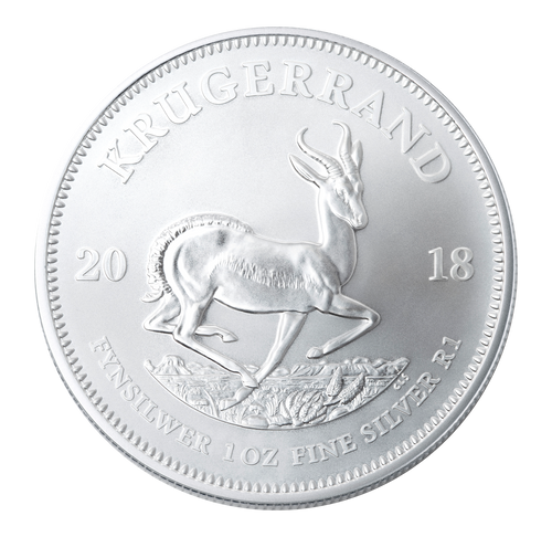 2 x Silver Krugerrand 1 Oz - Bullion