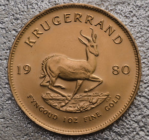 3 x Gold Krugerrand 1 Oz - Bullion